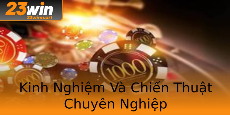 Kinh Nghiệm Và Chiến Thuật Chuyên Nghiệp Kinh Nghiệm Và Chiến Thuật Chuyên Nghiệp